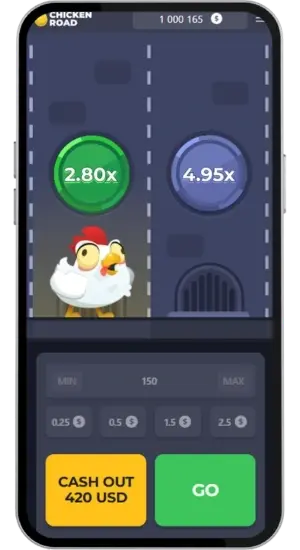 Chicken Road uttag x280