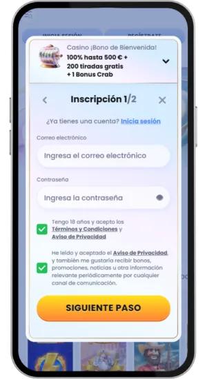 Crear una Cuenta