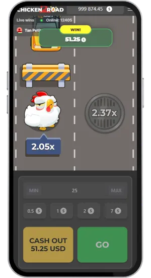 Interface d’encaissement Chicken Road 2 avec options de retrait bancaire et portefeuille en France