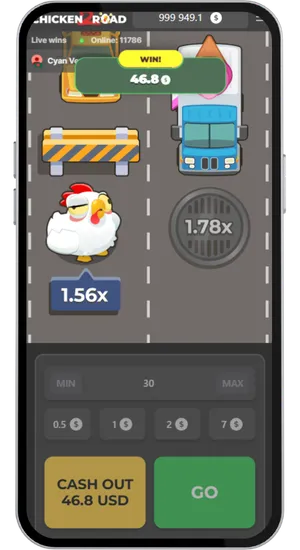 Chicken Road 2 cashout med uttagsval för bank och e-plånbok