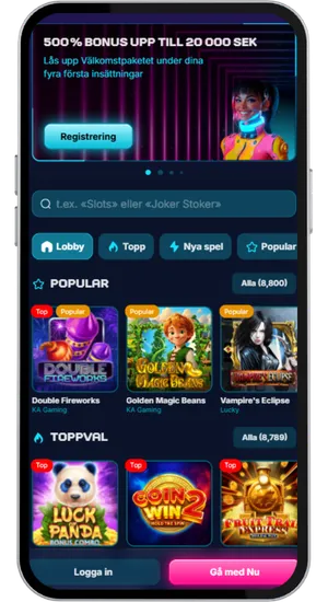 Licensierad svensk casinosida med Chicken Road 2 och SEK-betalningar